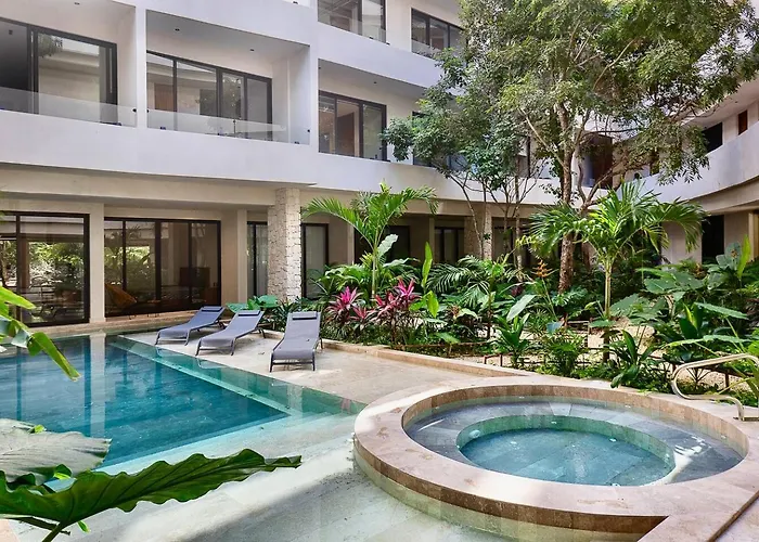 Holiday home Narai 2br Rooftop Pool & Jacuzzi Tulum